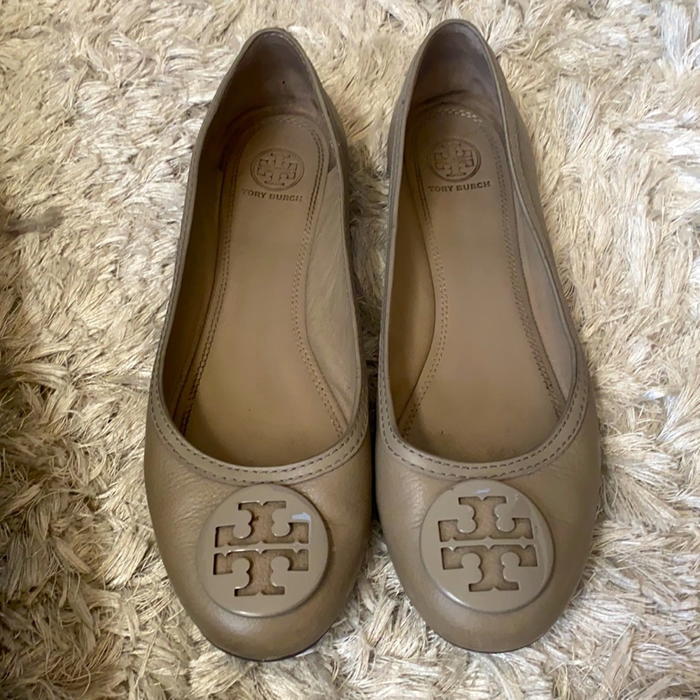 Gray Tory Burch flats
